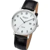Regent Herren Armbanduhr Analog Lederarmband schwarz URF1423
