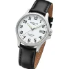 Regent Herren Armbanduhr Analog Lederarmband schwarz URF1432