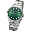 Regent Herren Armbanduhr Analog Metallarmband silber URF1455