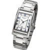 Regent Herren Armbanduhr Analog Metallarmband silber URF1523