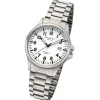 Regent Herren Armbanduhr Analog Metallarmband silber UR1192570