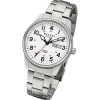 Regent Herren Armbanduhr Analog Metallarmband silber URF1279