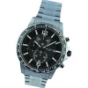 Regent Herren Armbanduhr Chronograph Metallarmband schwarz UR1152512