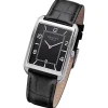 Regent Herren Armbanduhr Analog Lederarmband schwarz URF1264
