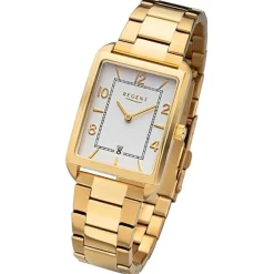 Regent Herren Armbanduhr Analog Metallarmband gold URF1291