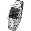 Regent Herren Armbanduhr Analog Metallarmband silber URF1292