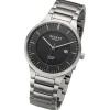 Regent Herren Armbanduhr Analog Metallarmband silber URBA709