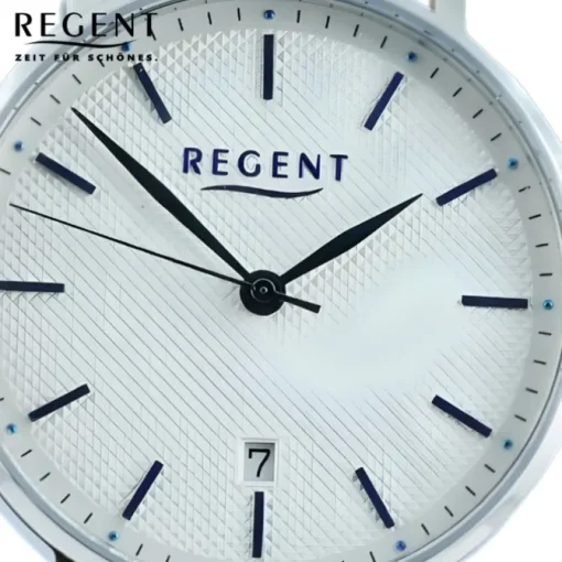 Regent Herren Armbanduhr Analog Lederarmband schwarz UR1011583