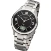 Regent Herren Funkuhr Analog-Digital Metallarmband silber URBA715