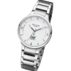 Regent Herren Funkuhr Analog-Digital Metallarmband silber URFR291