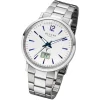 Regent Herren Funkuhr Analog-Digital FR-246 Funk-Uhr Metall silber URFR246