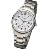 Regent Herren Solaruhr Analog Metallarmband grau URF1539