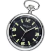 Regent Herren Taschenuhr Analog Gehäuse silber URP742