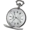 Regent Herren Taschenuhr Analog Gehäuse grau URP723