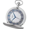 Regent Herren Taschenuhr Analog Gehäuse silber URP726