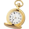 Regent Herren Taschenuhr Analog Gehäuse gold URP762