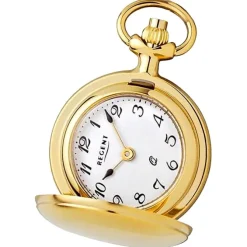 Regent Herren Taschenuhr Analog Gehäuse gold URP763