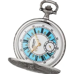 Regent Herren Taschenuhr Analog Gehäuse grau URP724
