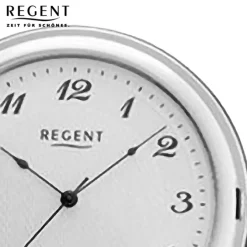 Regent Herren Taschenuhr Analog Gehäuse silber URP713