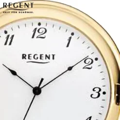 Regent Herren Taschenuhr Analog Gehäuse gold URP714