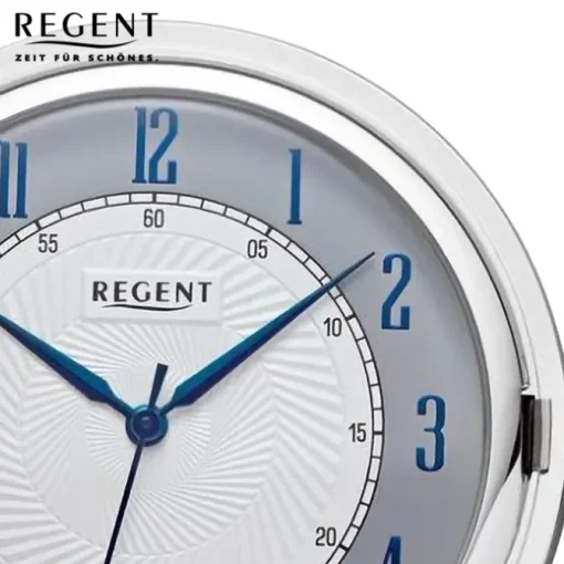 Regent Herren Taschenuhr Analog Gehäuse silber URP726
