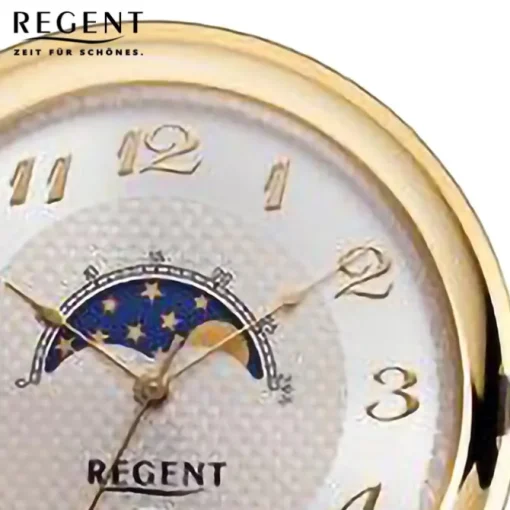 Regent Herren Taschenuhr Analog Gehäuse gold URP731