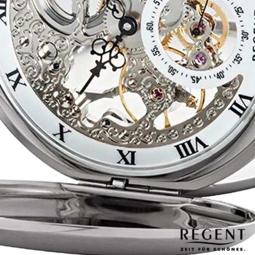 Regent Herren Taschenuhr Analog GM-2210 Mechanisch URGM1611