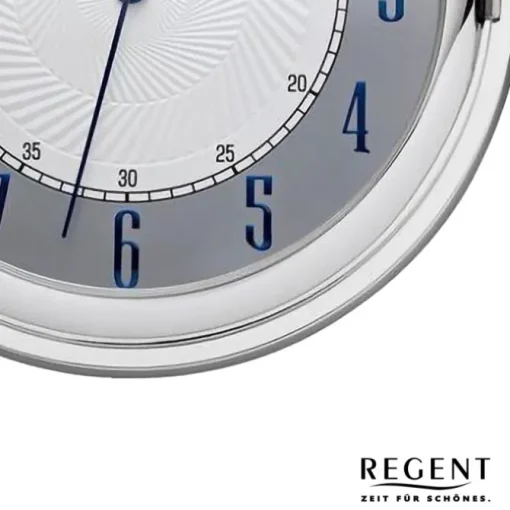 Regent Herren Taschenuhr Analog Gehäuse silber URP726