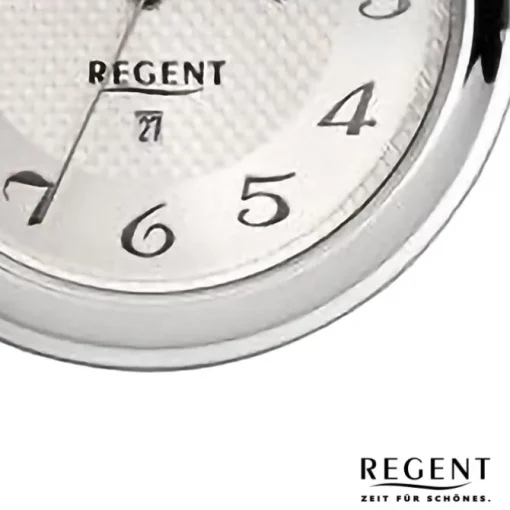 Regent Herren Taschenuhr Analog Gehäuse silber URP730