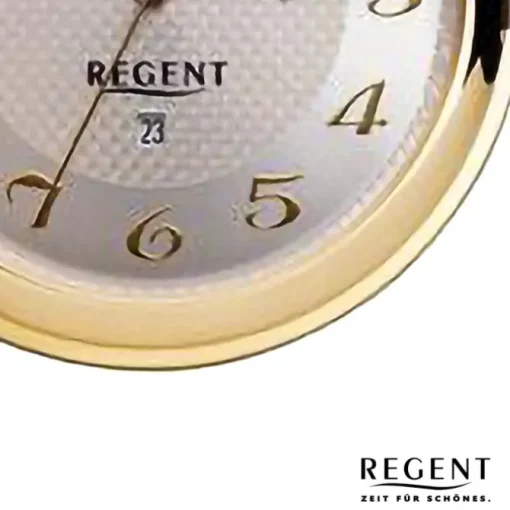 Regent Herren Taschenuhr Analog Gehäuse gold URP731