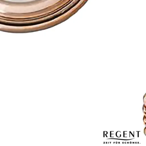 Regent Herren Taschenuhr Analog Gehäuse rosegold URP761