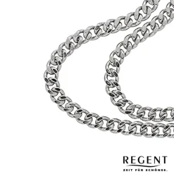Regent Herren Taschenuhr Analog Gehäuse silber URP760