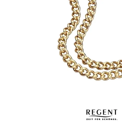 Regent Herren Taschenuhr Analog Gehäuse gold URP762