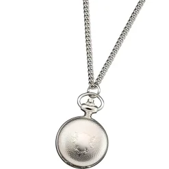 Regent Herren Taschenuhr Analog Gehäuse silber URP760