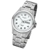 Regent Herren-Armbanduhr 32-F-1040 Quarz-Uhr Edelstahl-Armband silber URF1040