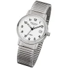 Regent Herren-Armbanduhr F-705 Quarz-Uhr Stahl-Armband silber URF705