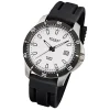 Regent Herren-Armbanduhr F-912 Quarz-Uhr Kunststoff-Armband schwarz URF912