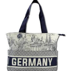 Robin Ruth Baumwolle Polyester navy beige OTG3007M