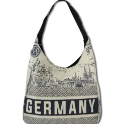 Robin Ruth Baumwolle Polyester navy beige OTG3006M