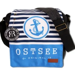Robin Ruth Baumwolle Polyester schwarz hellblau OTG5111B