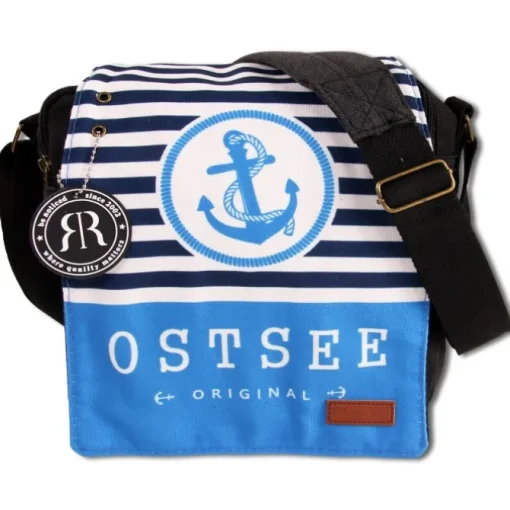 Robin Ruth Baumwolle Polyester schwarz hellblau OTG5111B