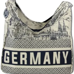 Robin Ruth Baumwolle Polyester navy beige OTG3006M