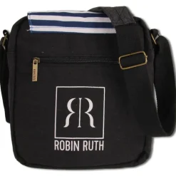 Robin Ruth Baumwolle Polyester schwarz hellblau OTG5111B