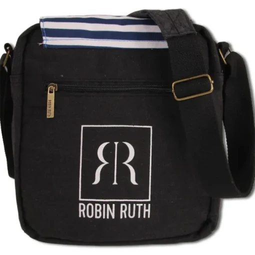 Robin Ruth Baumwolle Polyester schwarz hellblau OTG5111B