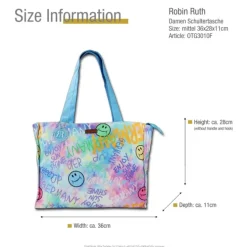 Robin Ruth Baumwolle Polyester hellblau OTG3010F