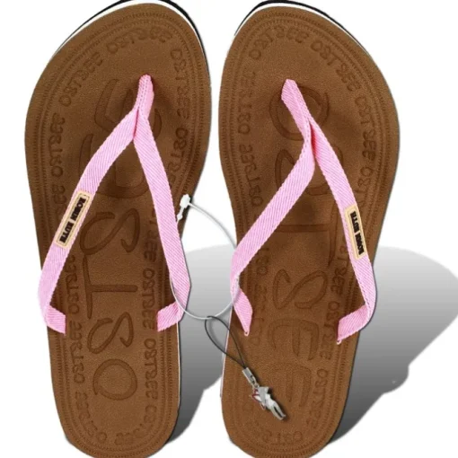 Robin Ruth Ostsee Zehentrenner Canvas rosa Flip Strandschuh Gr. 36-37 HZG210AS