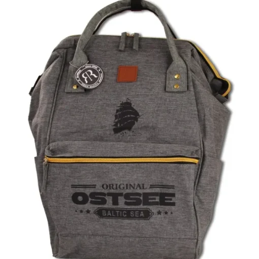 Robin Ruth Rucksack Baumwolle grau ORG101J