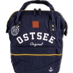 Robin Ruth Rucksack Baumwolle navy dunkelblau ORG101M