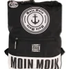 Robin Ruth Rucksack Polyester schwarz weiß ORG110S