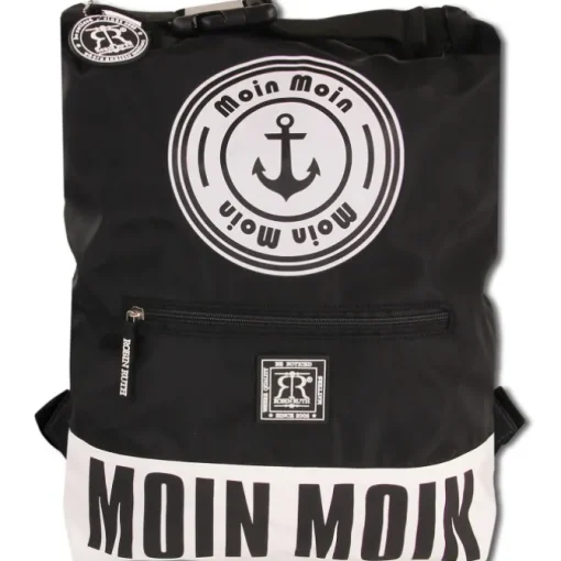 Robin Ruth Rucksack Polyester schwarz weiß ORG110S